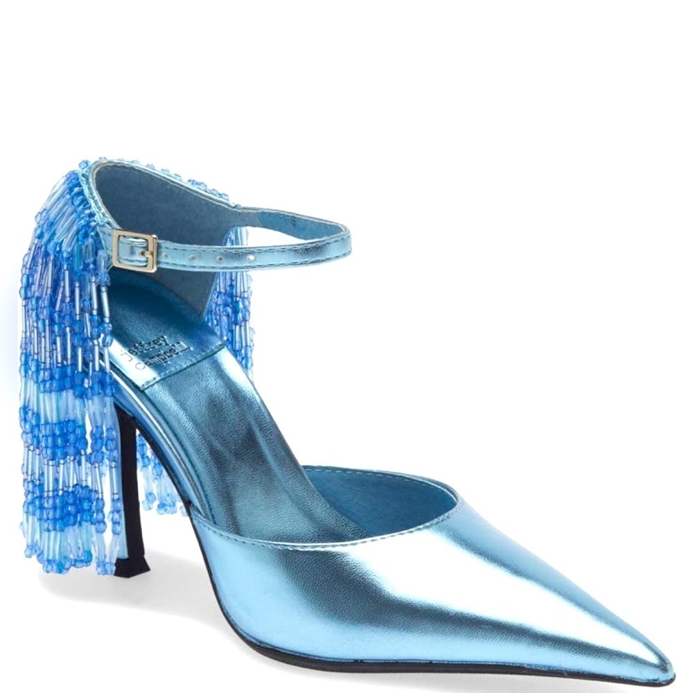 Jeffrey Campbell. NWB sz 7.  Metallic blue